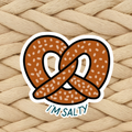 I’m salty sticker