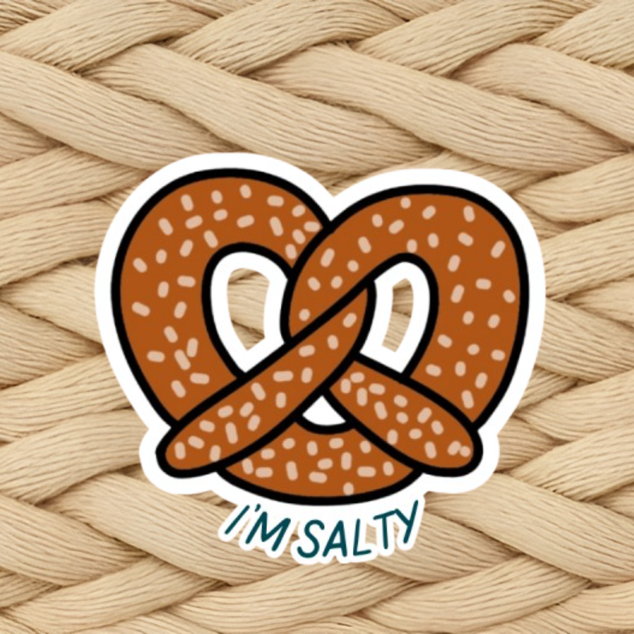 I’m salty sticker