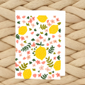 Lemon Bloom Greeting Card