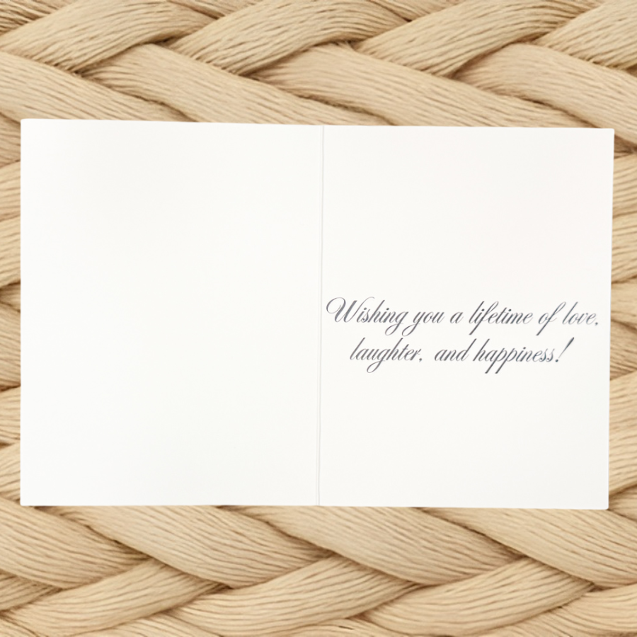 Lovely Doodles Wedding Card