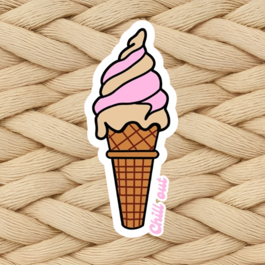 Chill Out Sticker