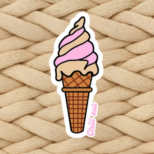 Chill Out Sticker