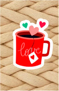 Valentines Mug Sticker
