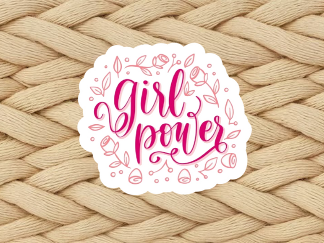 Girl Power Sticker